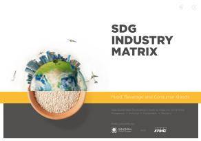 SDG Industry Matrix - Food, Beverage and Consumer Goods.pdf